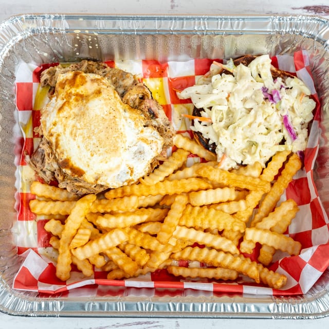 The Burris Sandwich With Fries.