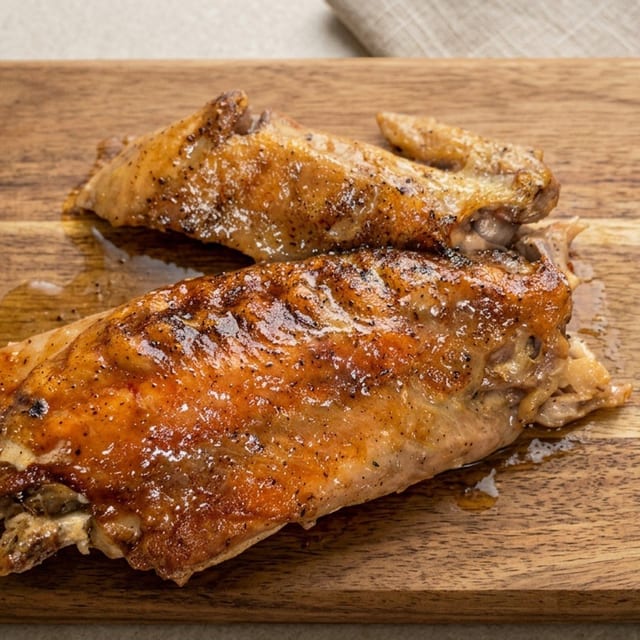 Baked Turkey Wing.