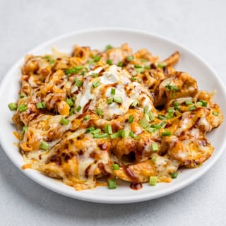Loaded Pulled Chicken Fries