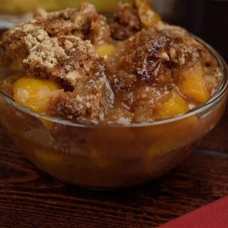 Peach Cobbler Full Sheet Pan