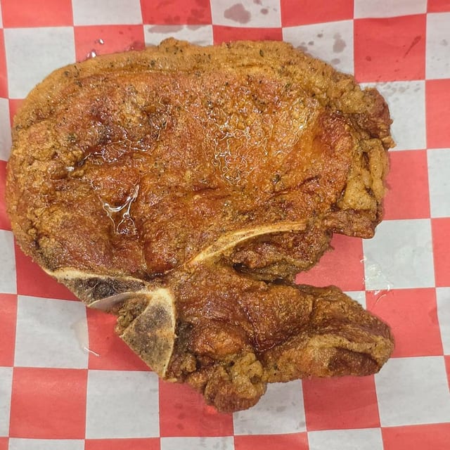 Fried Pork Chop Build Your Platter.