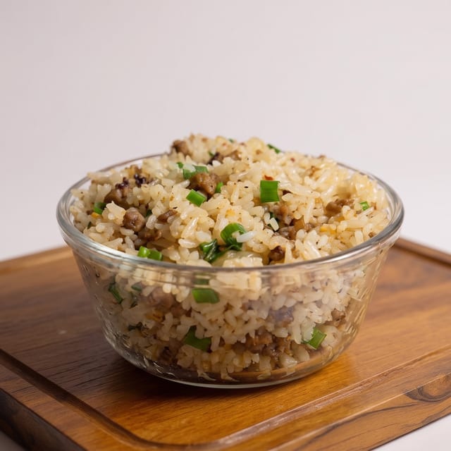 Dirty Rice with Pork.