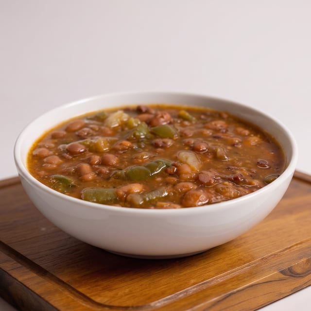 Mama Bull's Famous Baked Beans.