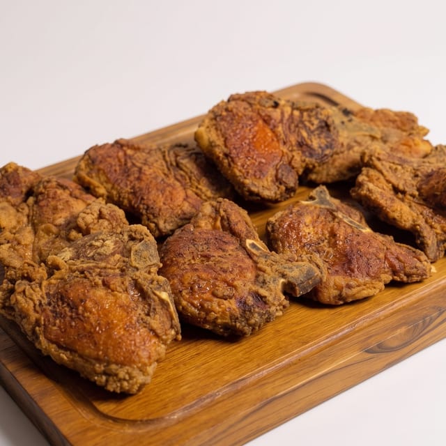 Fried Pork Chops Family Meal Deal.
