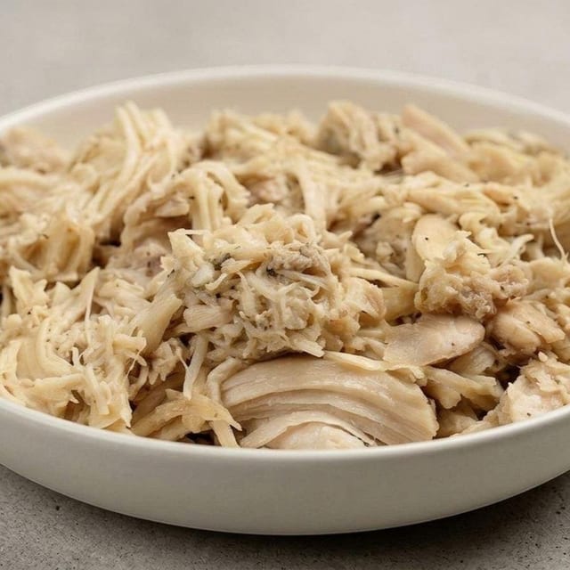 Pulled Chicken over Rice Bowl-Build Your Platter.