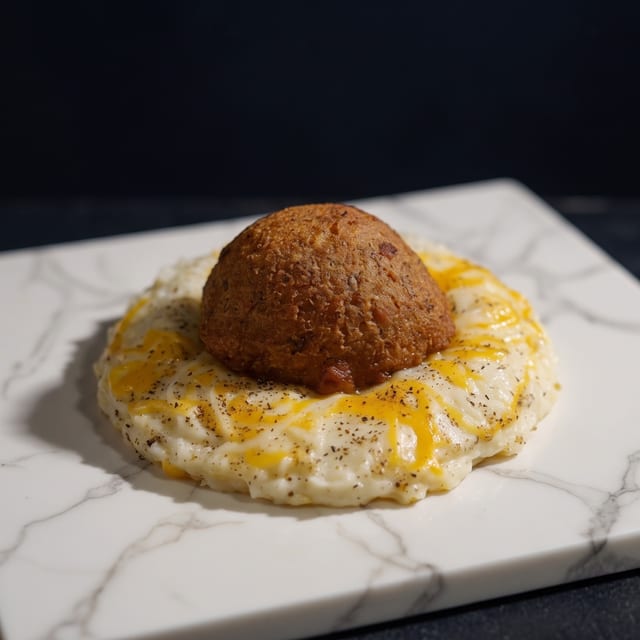 Salmon Croquette Balls.