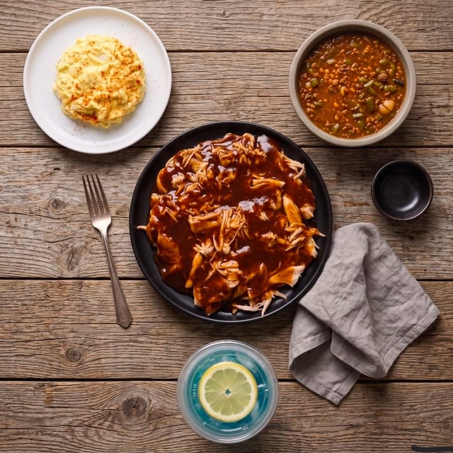 Pulled Chicken Meal Deal.