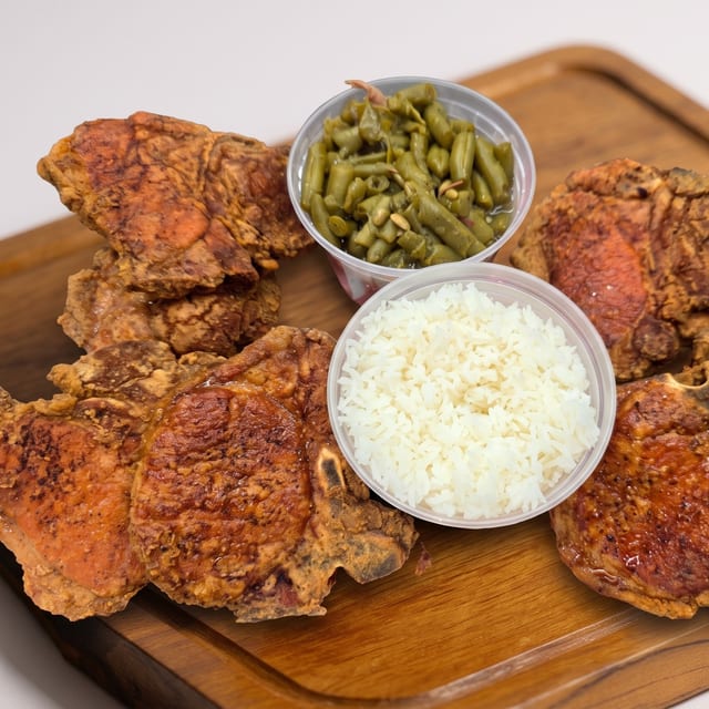 Fried Pork Chop Meal Deal.