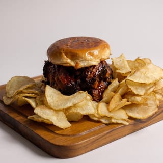 Bull's Famous Brisket Sandwich